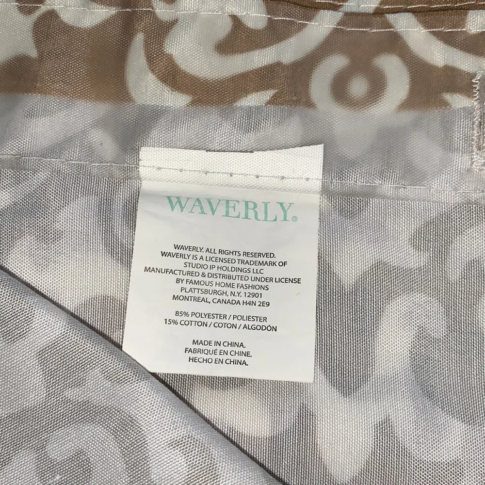 Waverly shower curtain